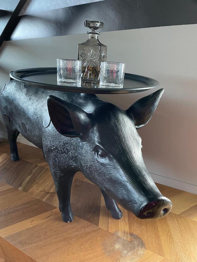 Stylovy Loft S Ohromnou Terasou Appartement Bratislava Buitenkant foto